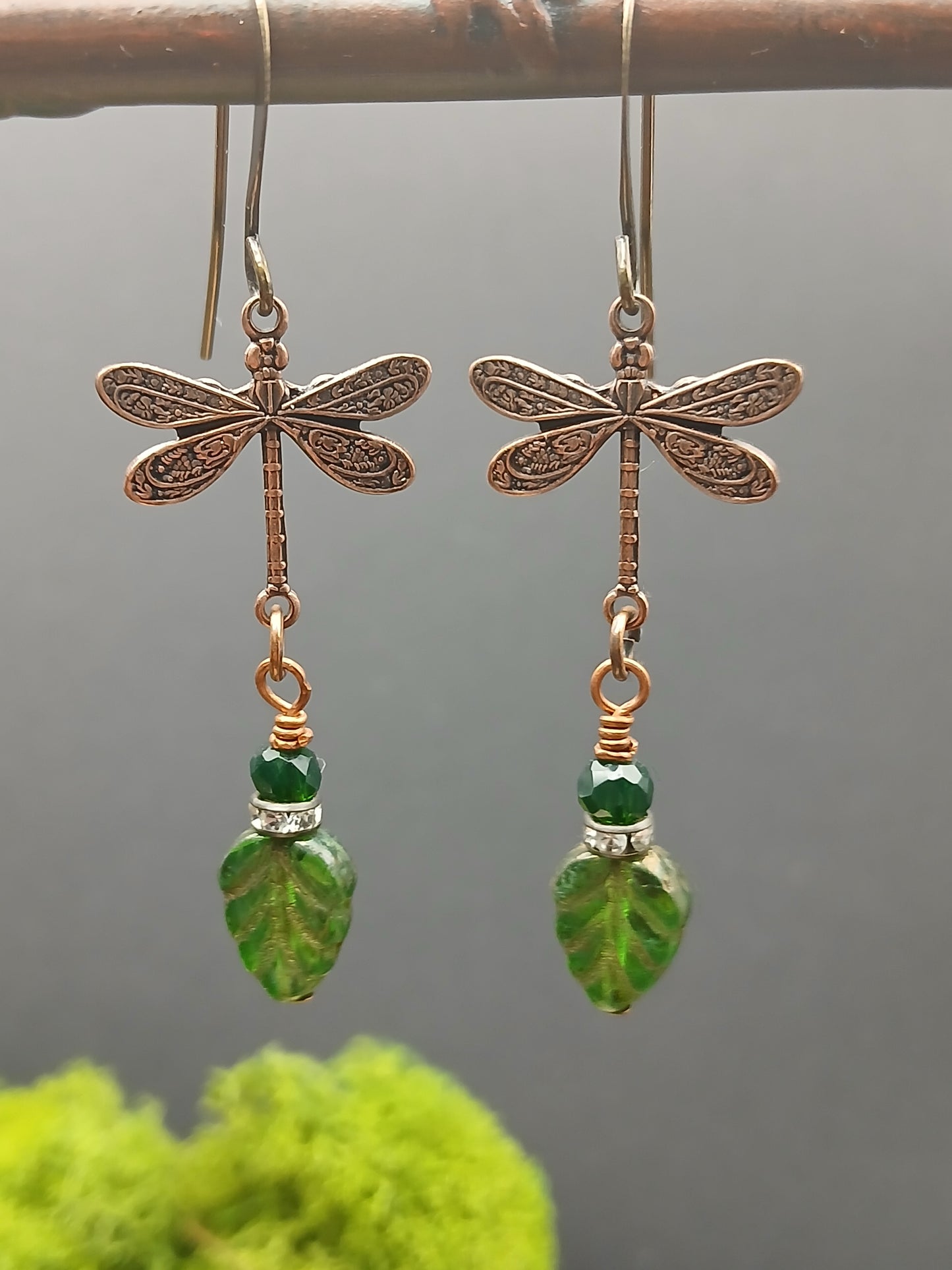 Copper dragonfly